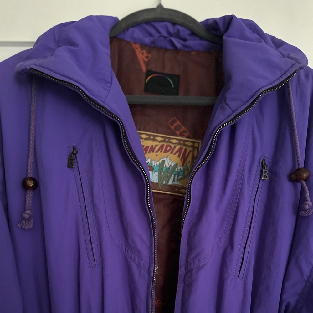 VINTAGE 90’s Bogner Canadian Wilds Women’s One Piece Ski Suit, size 8 - Picture 10 of 14